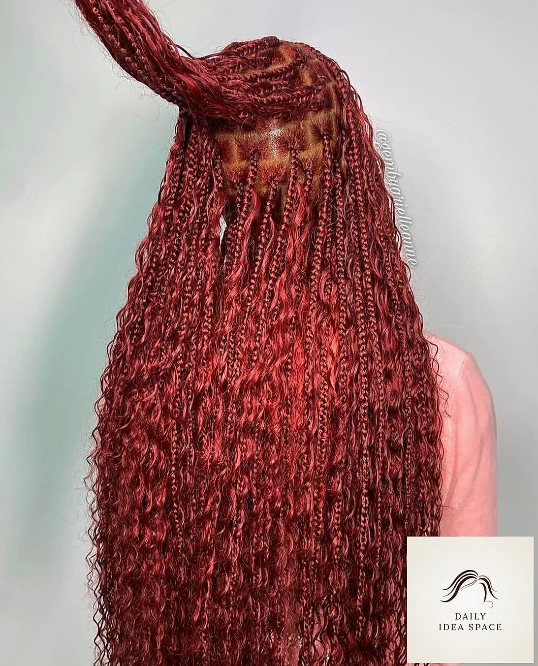 25 Trancas Afro Braids Ideas That Are Dreamy and So Inspiring 9 Burgundy Red Trancas