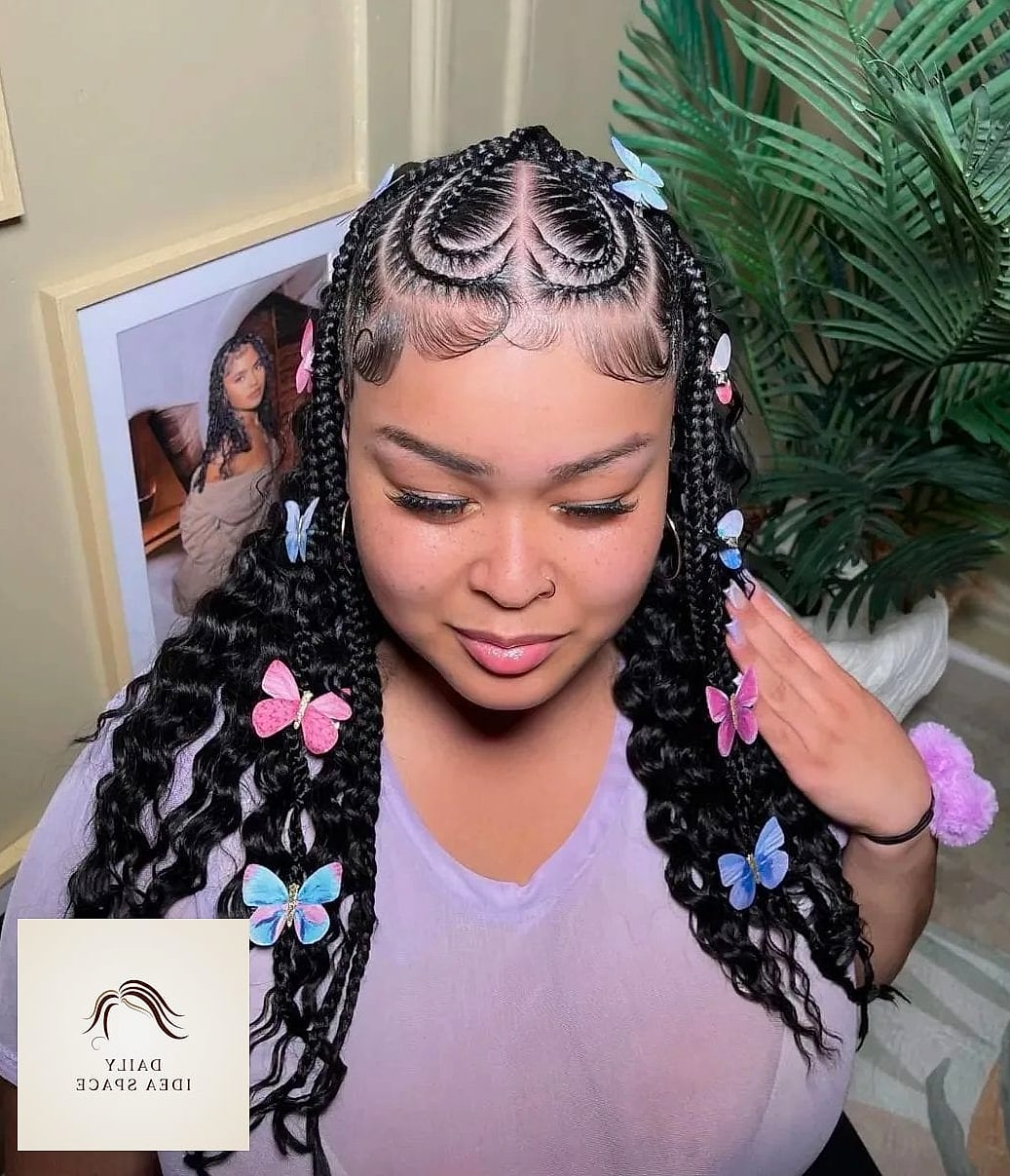 Butterfly Braid Pigtails