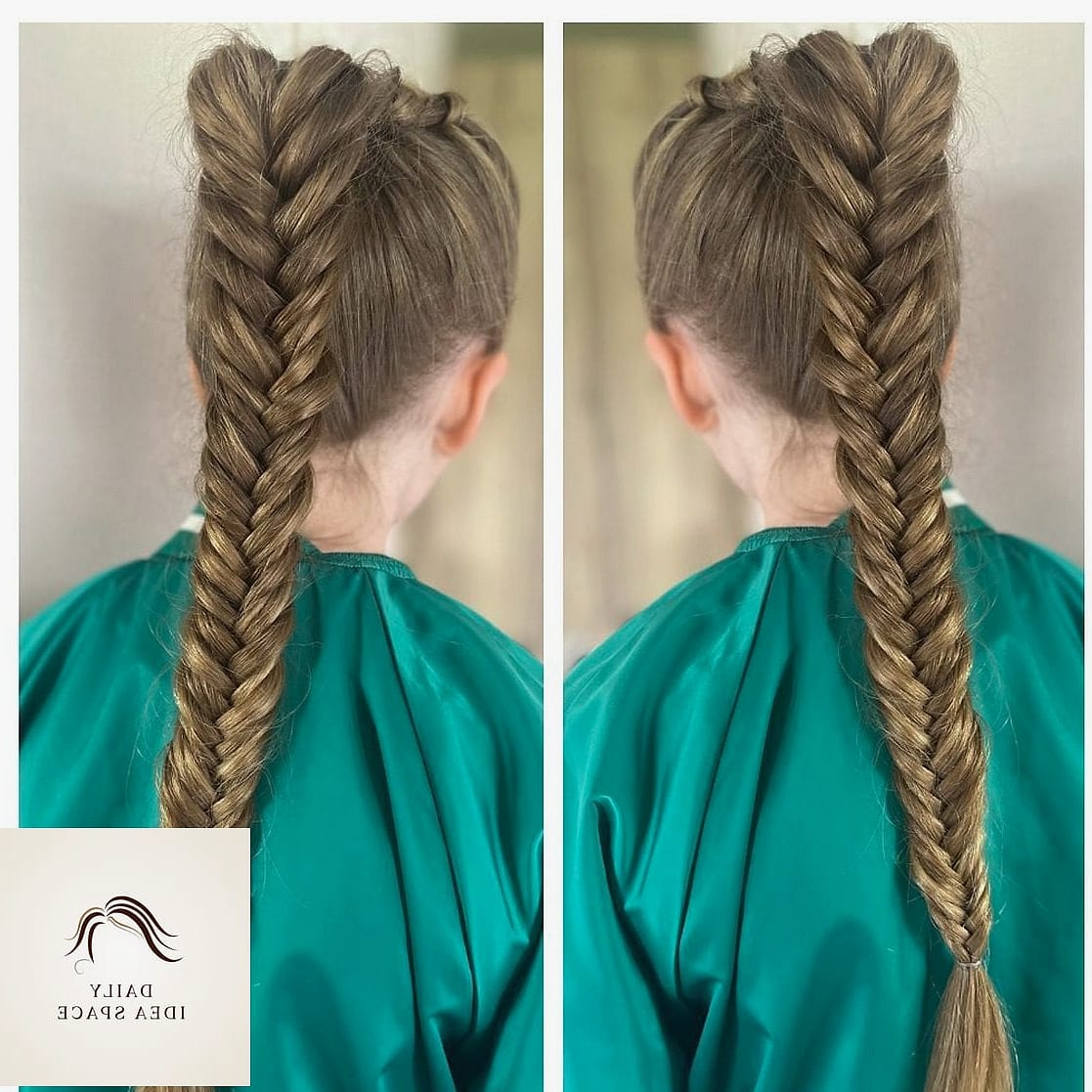 Butterfly Fishtail Braid