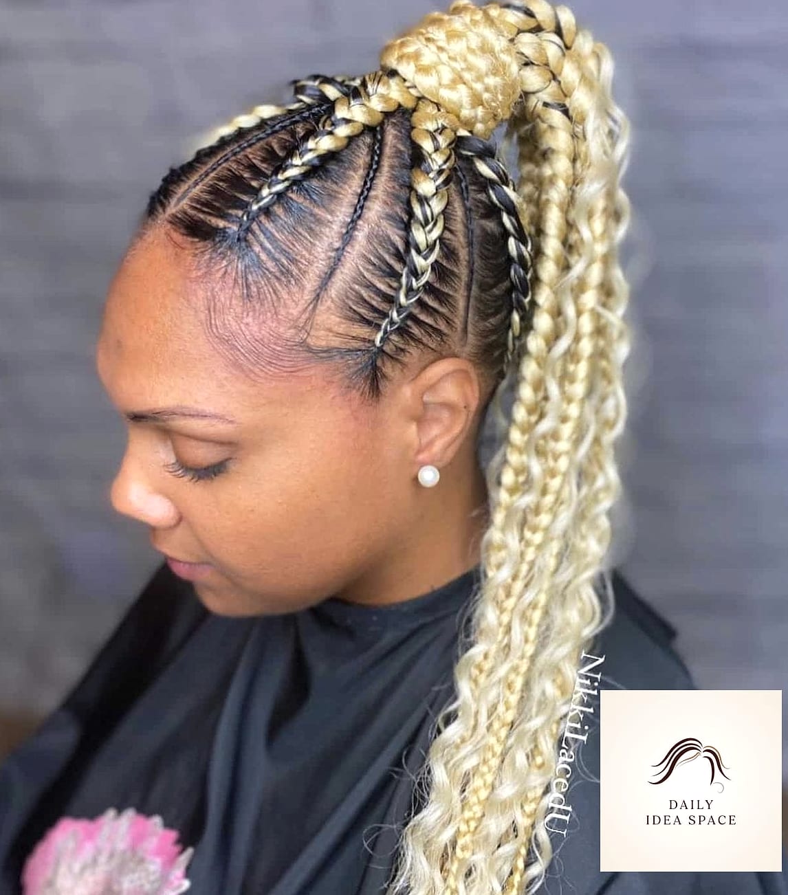25 Blonde Braids Ideas That Are Going Viral on Pinterest Right Now 15 Butterscotch Blonde Braided Bun