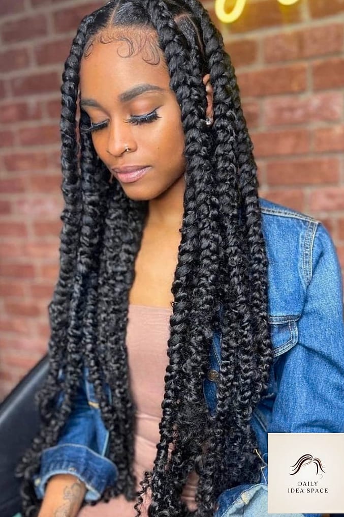 Chunky Bohemian Braids