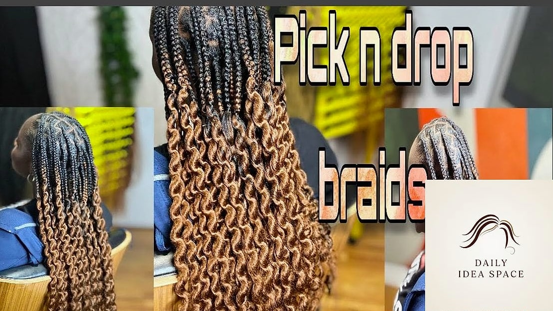 Chunky Pick and Drop Braids