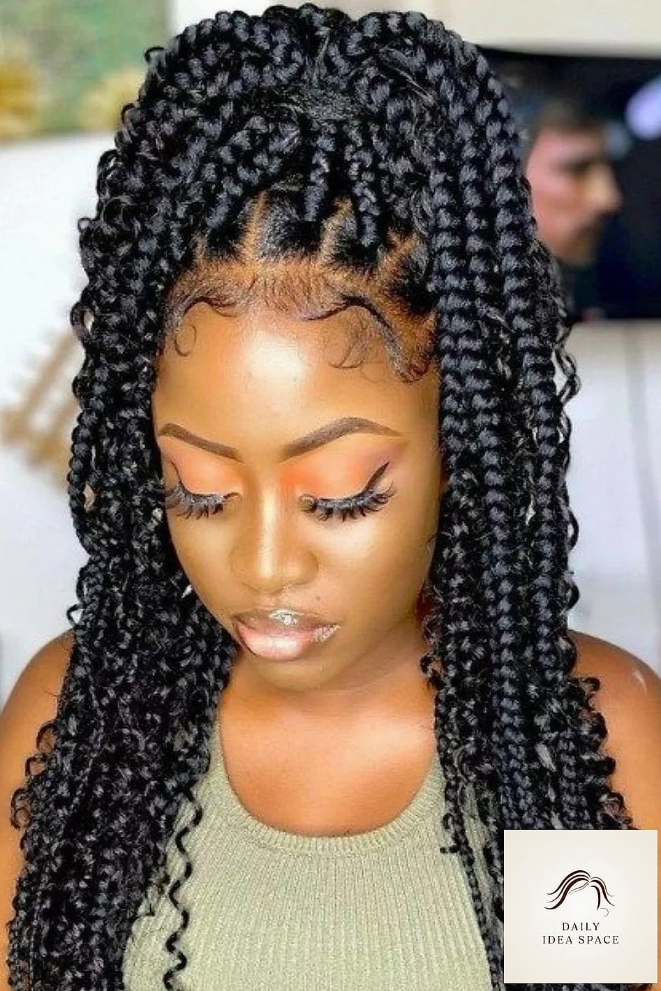 22 Braided Hairstyles For Black Women Ideas Worth Bookmarking Right Now 2 Classic Box Braids