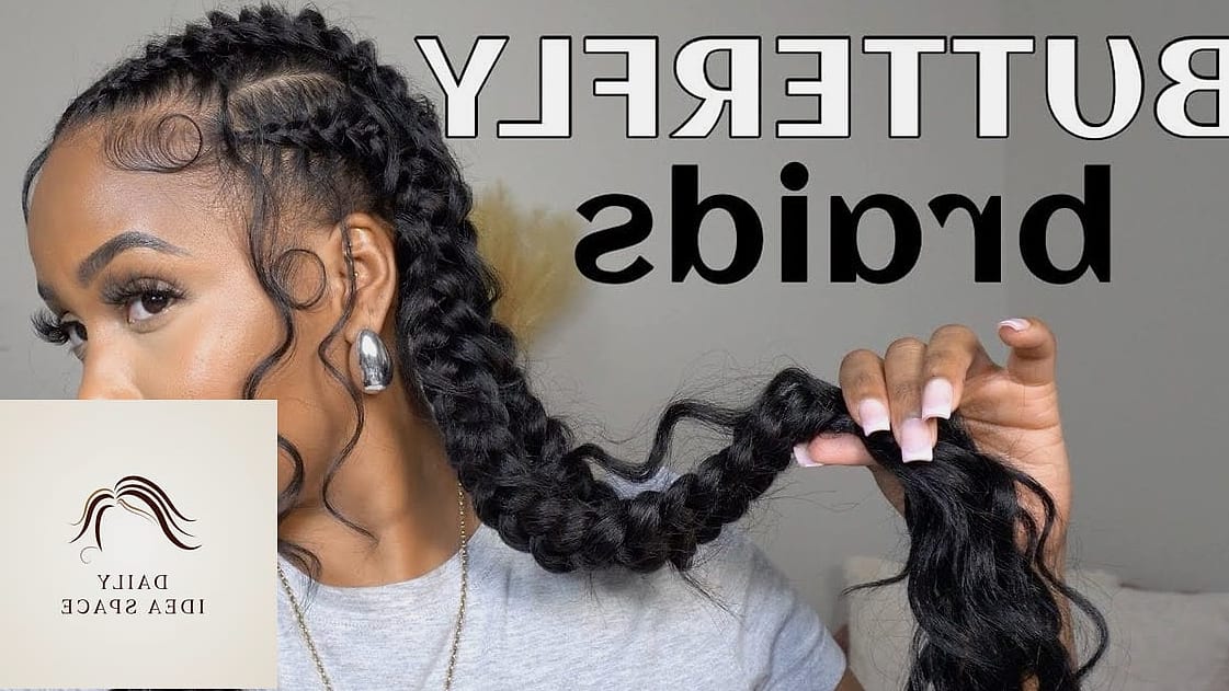 Classic Butterfly French Braid