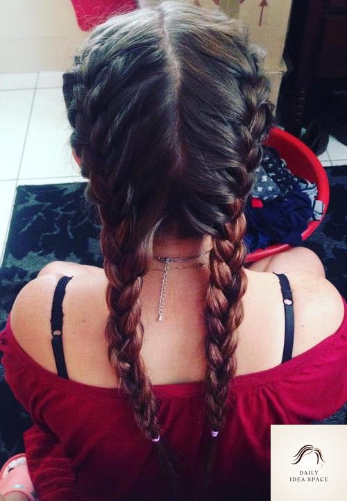 22 Two Braids Hairstyle Ideas That Will Transform Your Look 2 Classic Dutch Braid Pigtails