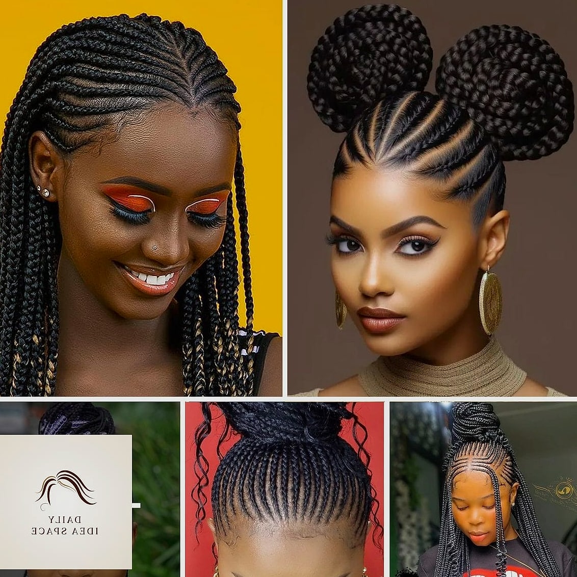 28 Hair Braids Looks You'll Want to Screenshot Immediately 12 Cornrows