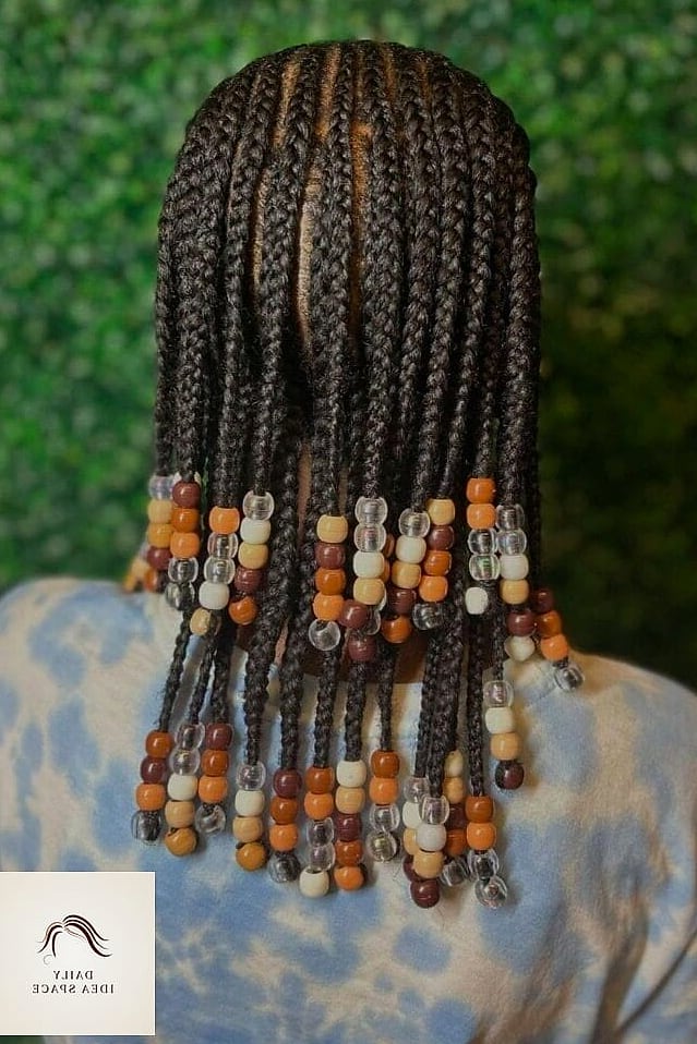 23 Big Cornrows Hairstyles Inspo Ideas Worth Pinning Immediately 10 Cornrows With Beads