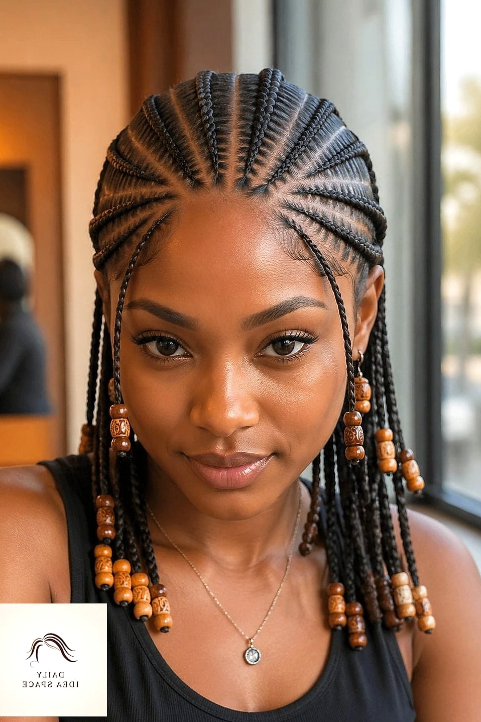 27 Cornrows Braids For Black Women Ideas Every Woman Needs to See 21 Cornrows with a Bold Center Cross Part