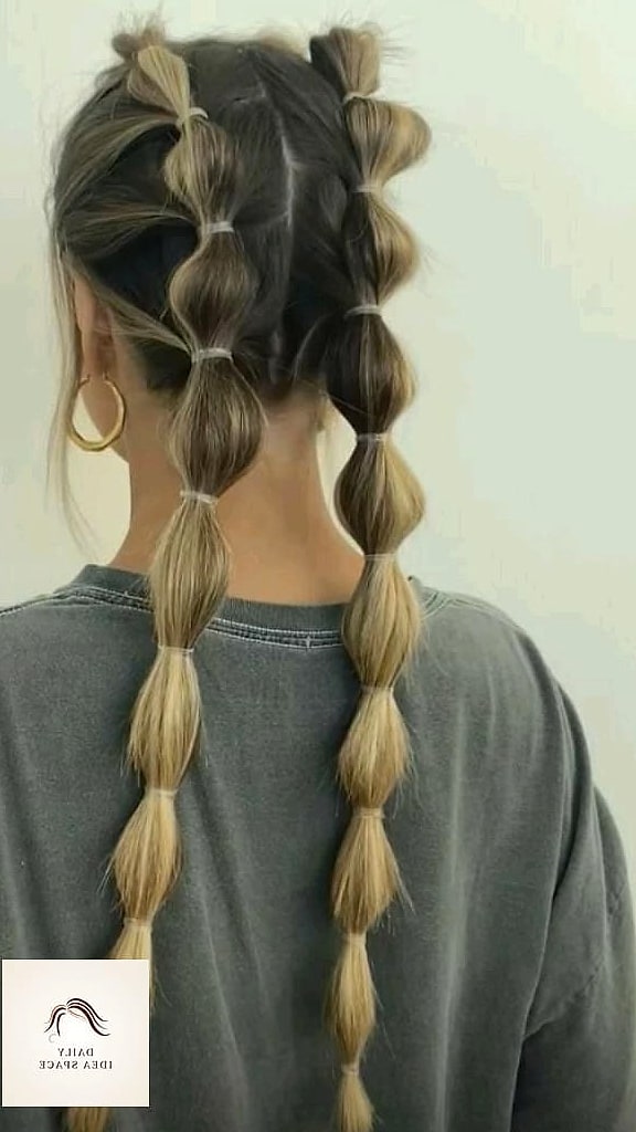 23 Cornrows Braids Inspo Ideas Worth Pinning Immediately 20 Cornrows with a Bubble Braid Finish