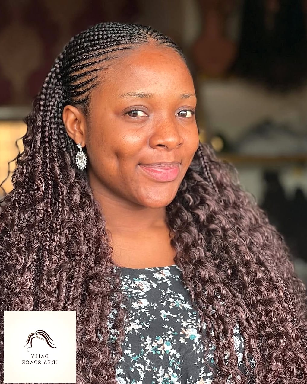 22 Braided Hairstyles For Black Women Ideas Worth Bookmarking Right Now 16 Cornrows With Curly Ends