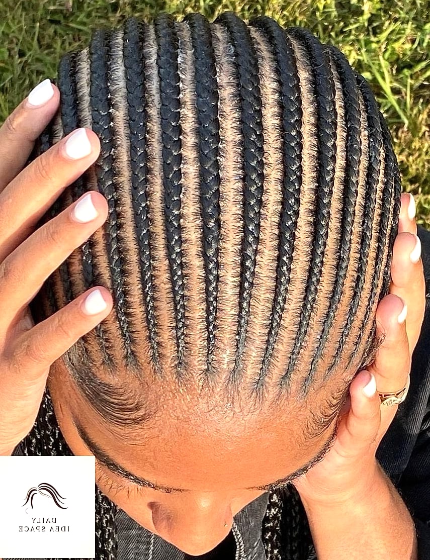 26 Cornrow Hairstyles For Black Women Ideas That Are Gorgeous and So Inspiring 21 Cornrows With Faux Locs