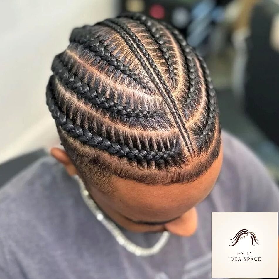 28 Cornrow Hairstyles For Men Looks You'll Want to Screenshot Immediately 26 Cornrows With High Top