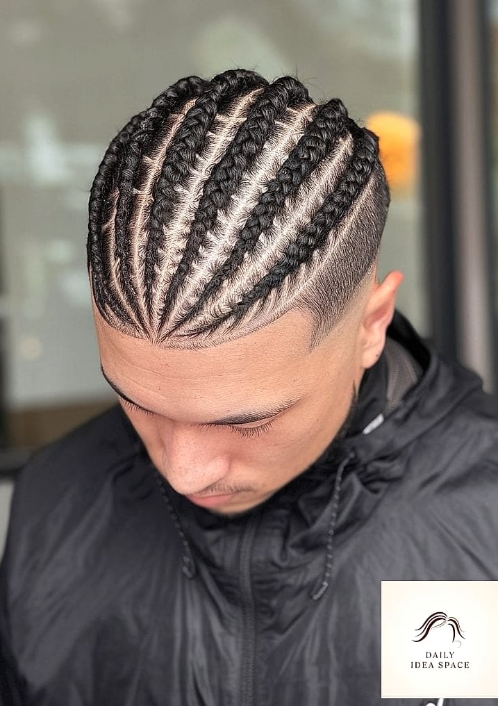 23 Big Cornrows Hairstyles Inspo Ideas Worth Pinning Immediately 23 Cornrows With A High Top Puff