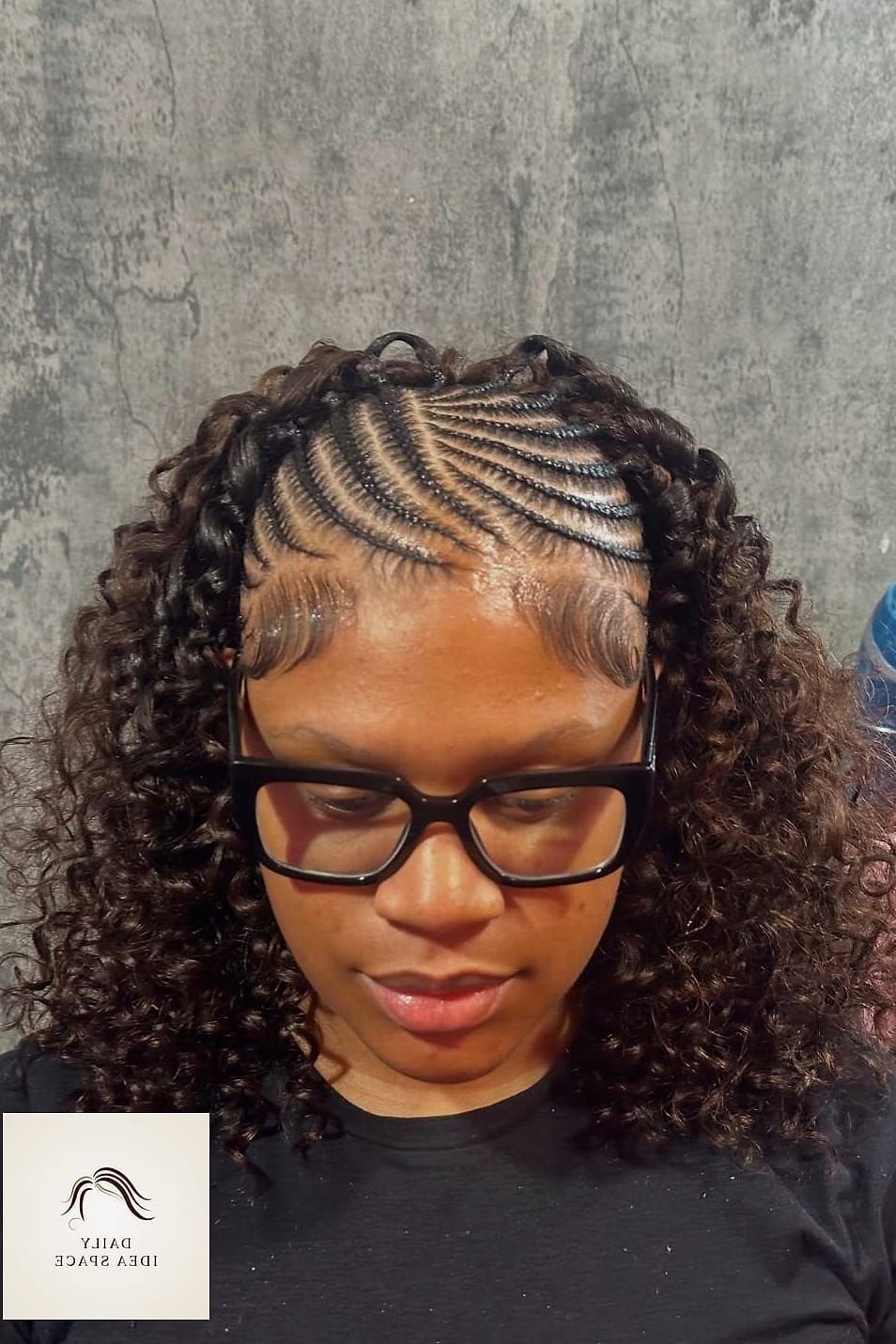 26 Cornrow Hairstyles For Black Women Ideas That Are Gorgeous and So Inspiring 23 Cornrows With Loose Curly Ends