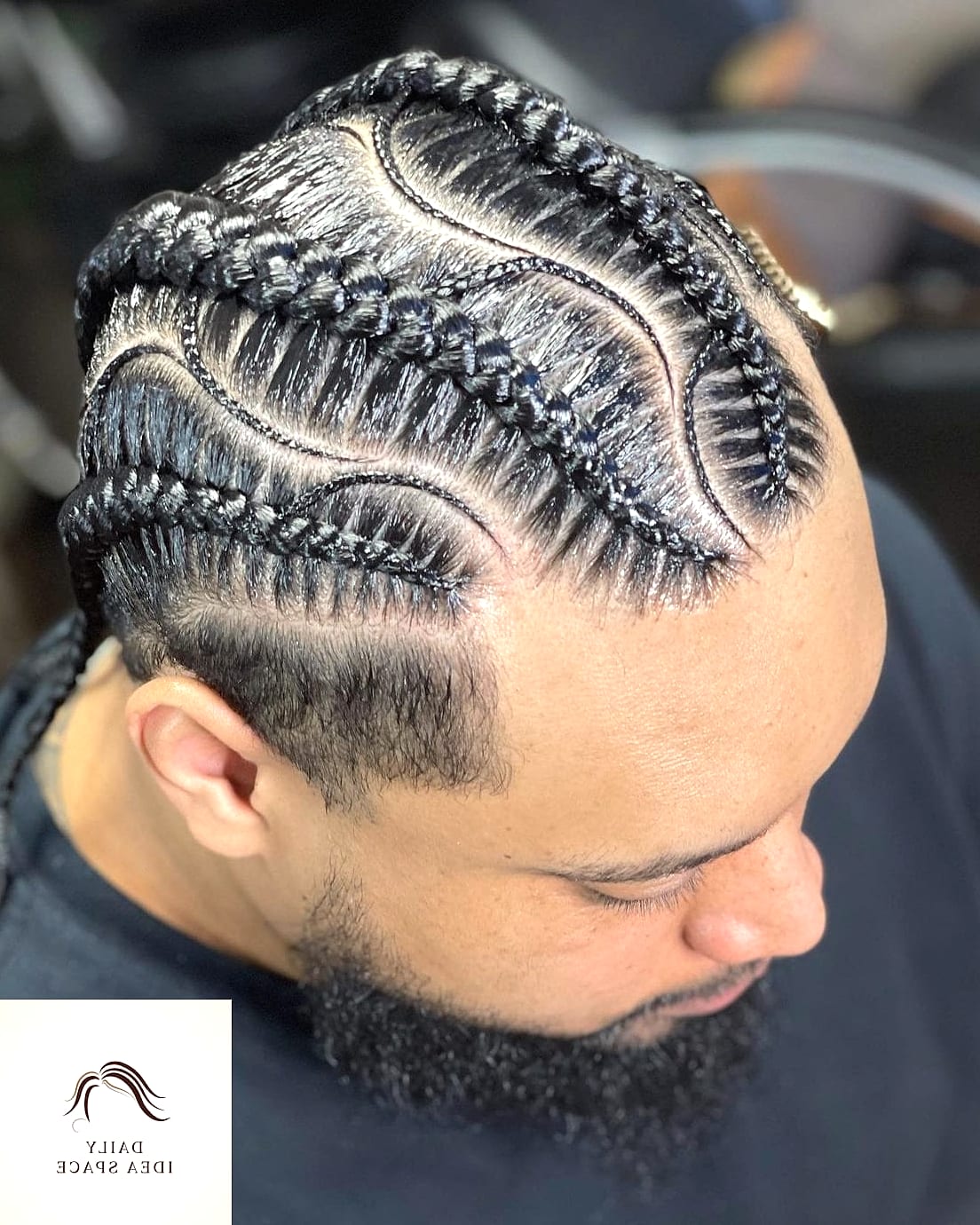 28 Cornrow Hairstyles For Men Looks You'll Want to Screenshot Immediately 18 Cornrows With Man Bun