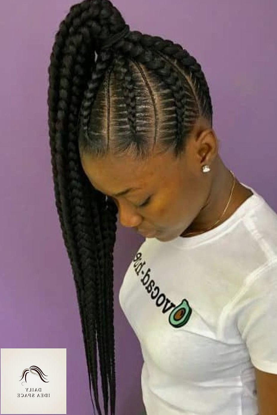 23 Cornrows Braids Inspo Ideas Worth Pinning Immediately 17 Cornrows with a Slick Ponytail