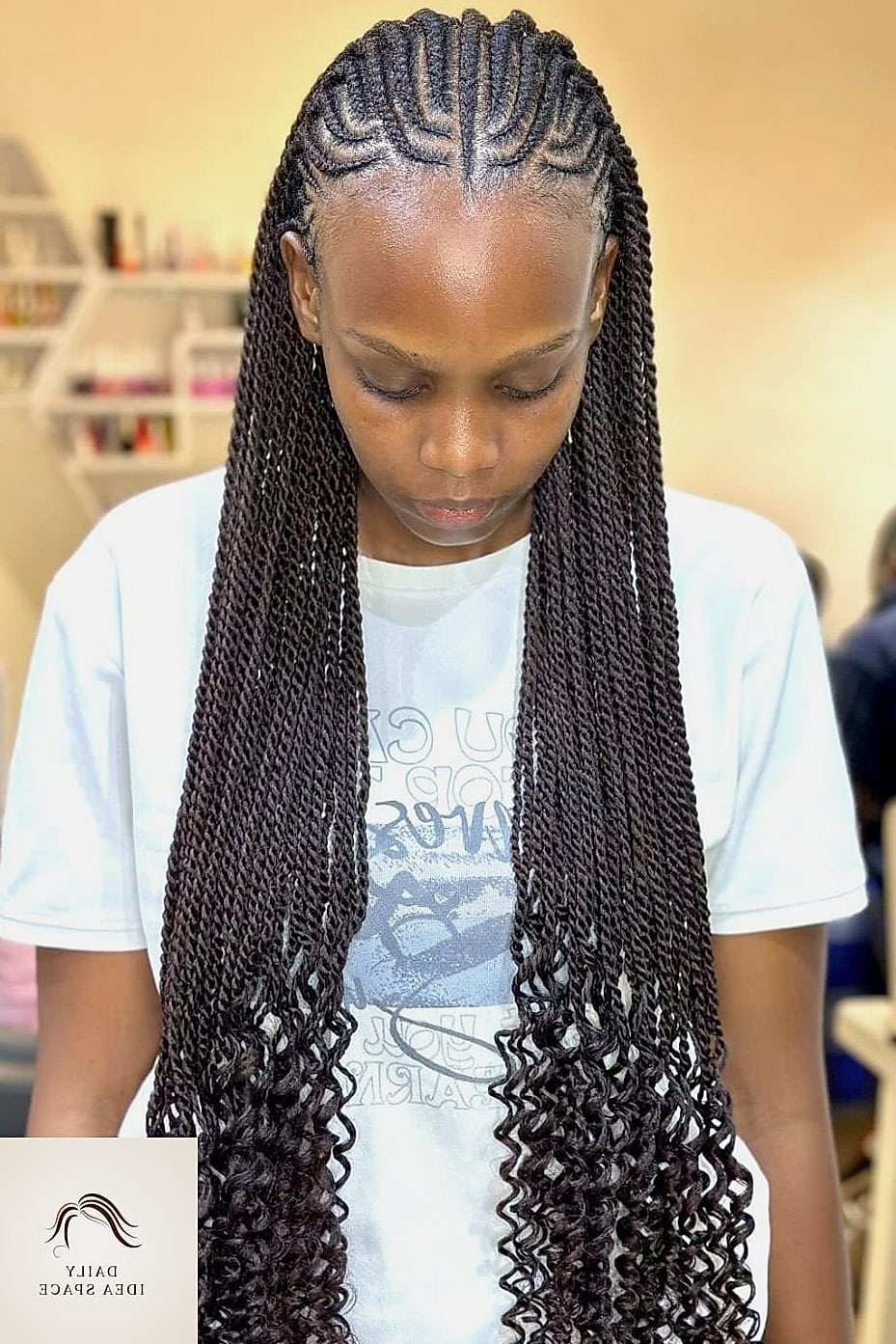23 Big Cornrows Hairstyles Inspo Ideas Worth Pinning Immediately 17 Cornrows With Swiss Curls