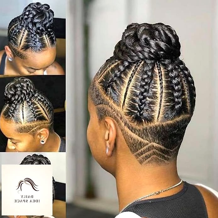 26 Cornrow Hairstyles For Black Women Ideas That Are Gorgeous and So Inspiring 18 Cornrows With an Undercut
