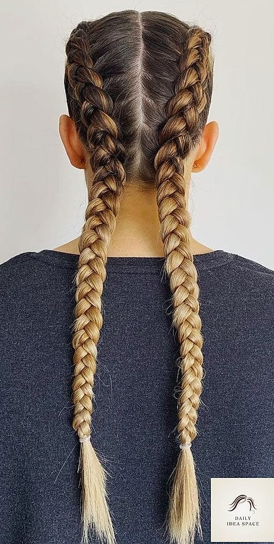 30 Easy Braided Hairstyles Ideas You Need to Try Next 8 Dutch Braid Pigtails with a Twist