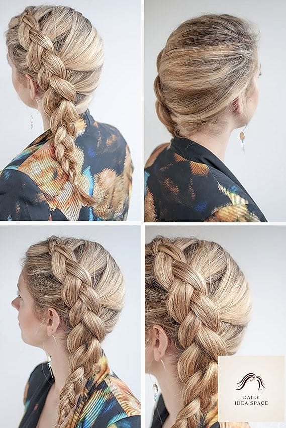 Dutch Braid Crown