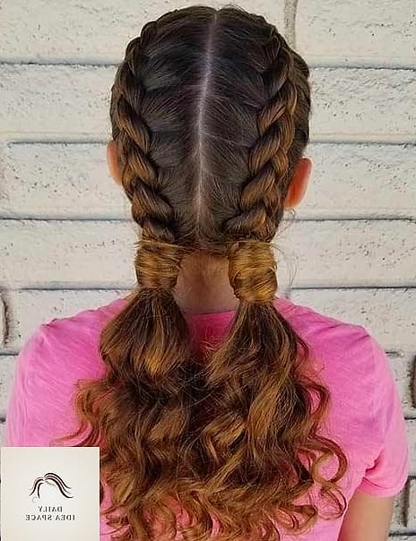 Dutch Braided Pigtails