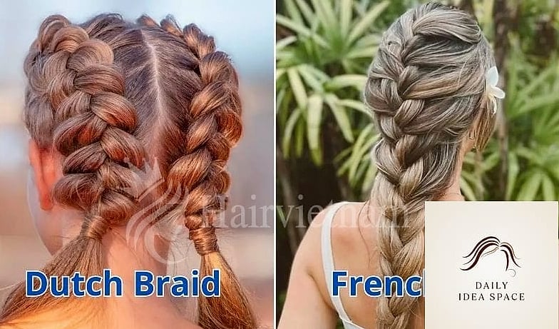 Dutch-French Braid Mix