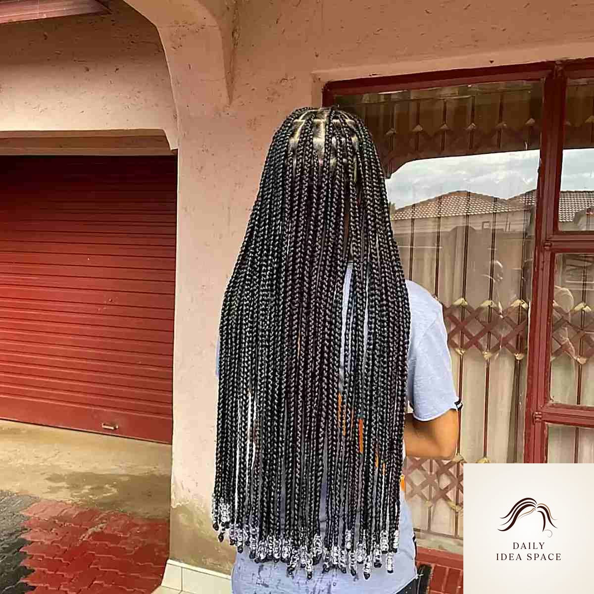 20 Braids Ideas That Are Breathtakingly Beautiful 6 Extra Long Beaded Braids without Knots