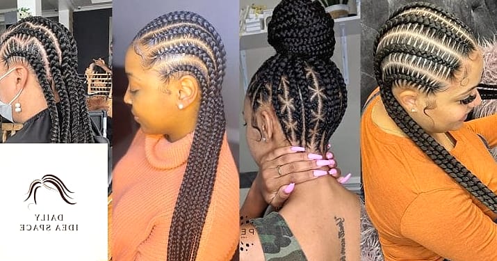 26 Hairstyles Braids Ideas That Are Gorgeous and So Inspiring 13 Feed-In Braids
