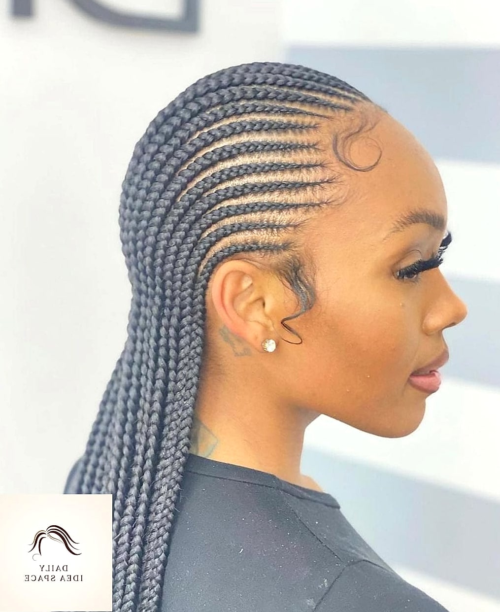 Feed-In Cornrows