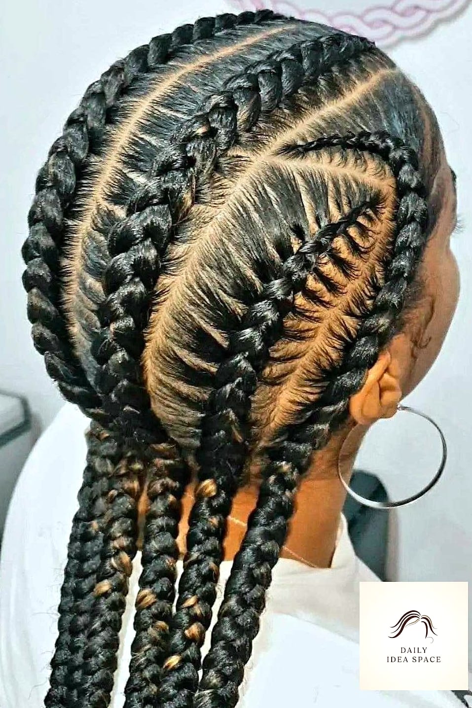 22 Cornrows Styles Ideas That Will Transform Your Look 4 Feed-In Cornrows