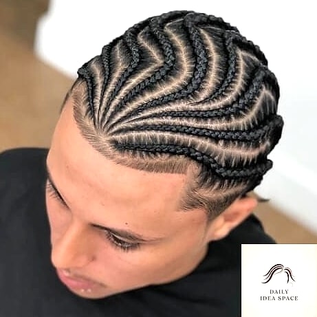 28 Cornrow Hairstyles For Men Looks You'll Want to Screenshot Immediately 5 Feed-In Cornrows