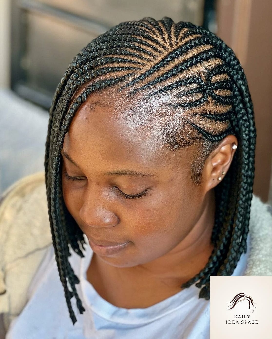 26 Fulani Braids Hairstyles Ideas That Are Gorgeous and So Inspiring 2 Feed In Fulani Braids