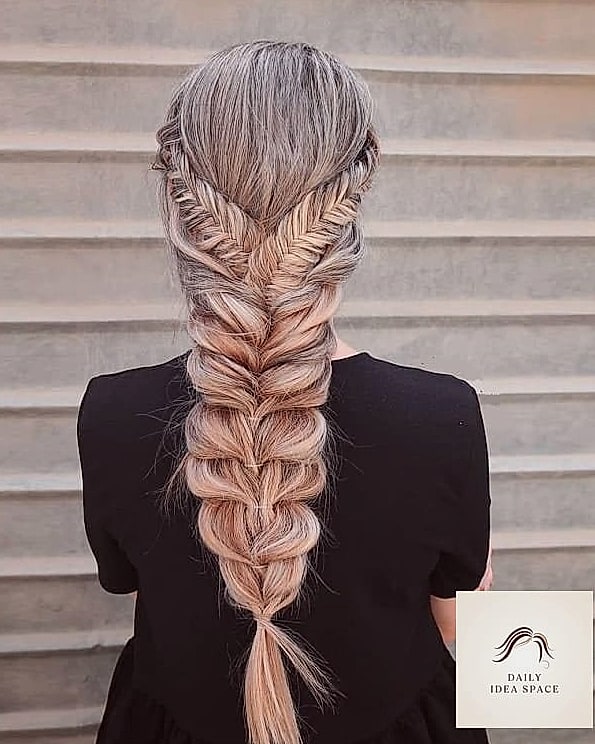 27 Hairstyles For Braids Ideas Every Woman Needs to See 4 Fishtail Braid