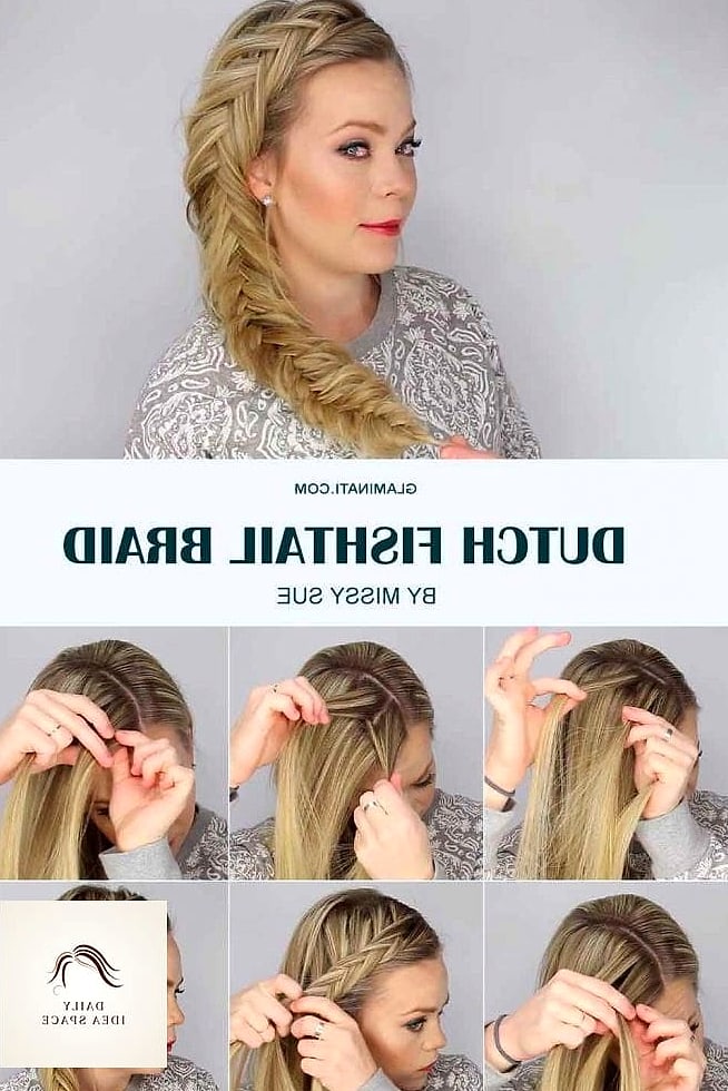 28 Hair Braids Looks You'll Want to Screenshot Immediately 3 Fishtail Braid