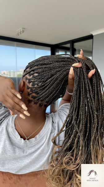 25 Tranças Box Braids Ideas That Are Going Viral on Pinterest Right Now 17 French curl box braids