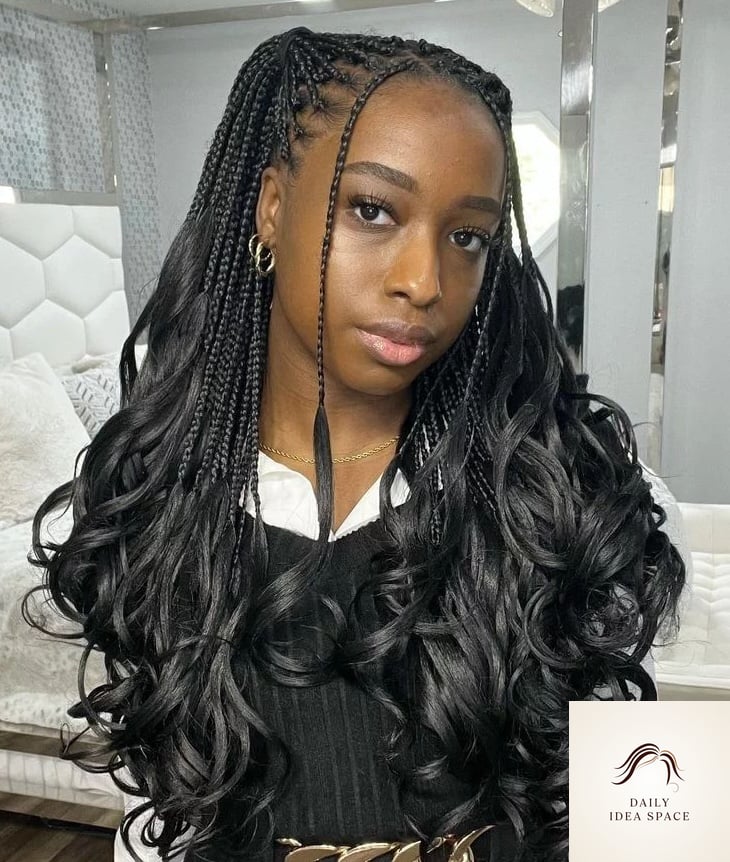 27 Boho French Curl Braids Ideas That Every Stylist Needs to See 12 French Curl Braids