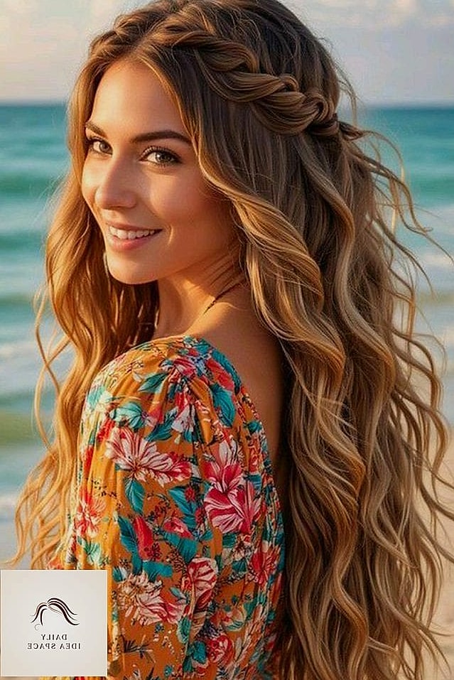 27 French Curls Braids Ideas That Every Stylist Needs to See 25 French Curls with Beach Waves