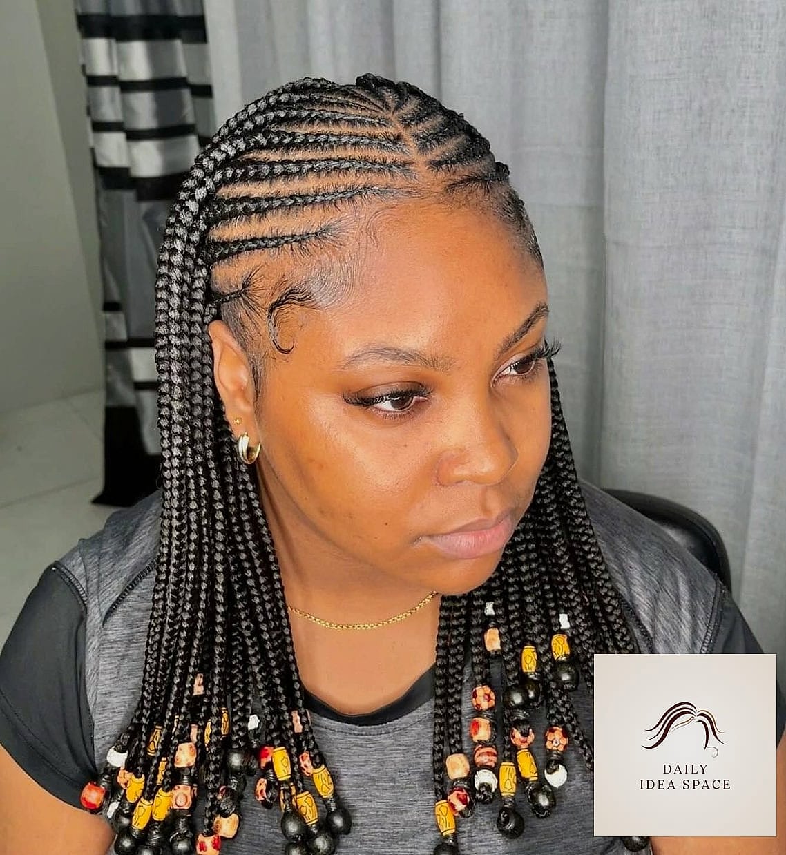 26 Fulani Braids Hairstyles Ideas That Are Gorgeous and So Inspiring 4 Fulani Braids With Beads