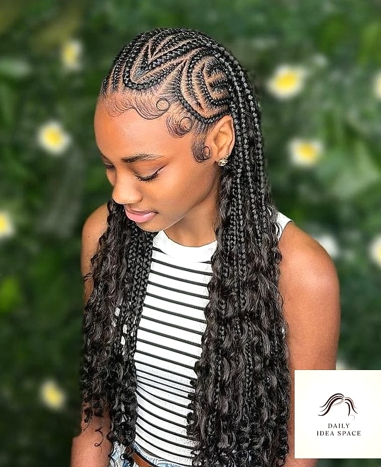 26 Fulani Braids Hairstyles Ideas That Are Gorgeous and So Inspiring 26 Fulani Braids With Accent Braids