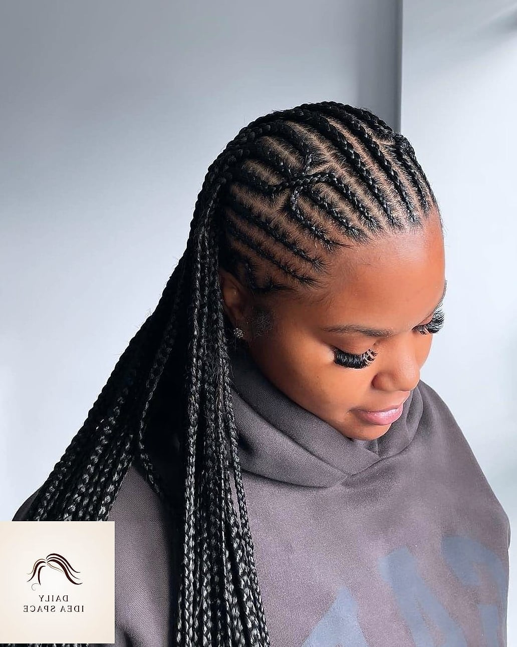 26 Fulani Braids Hairstyles Ideas That Are Gorgeous and So Inspiring 27 Fulani Braids With Front Cornrows And Loose Back