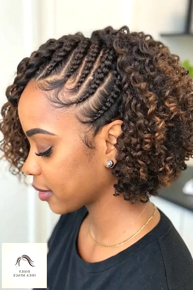 25 Fulani Braids With Curls Ideas That Are Dreamy and So Inspiring 12 Fulani Braids with Curly Bob Ends