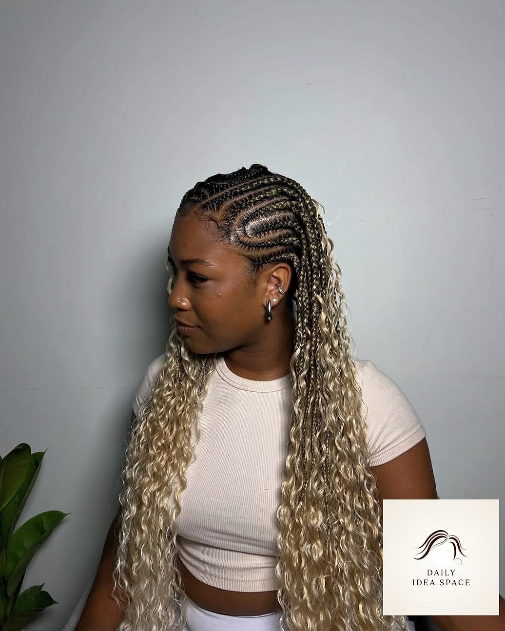 25 Fulani Braids With Curls Ideas That Are Dreamy and So Inspiring 14 Fulani Braids with Loose Beachy Waves