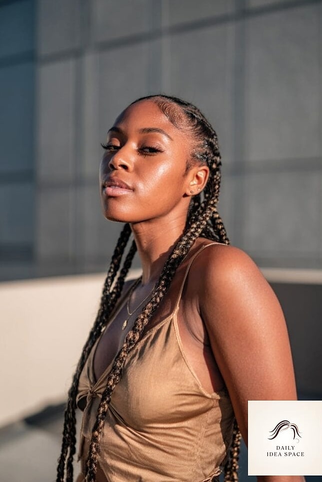 20 Jayda Wayda Braids Ideas That Are Breathtakingly Beautiful 13 Fulani Braids with Center Part