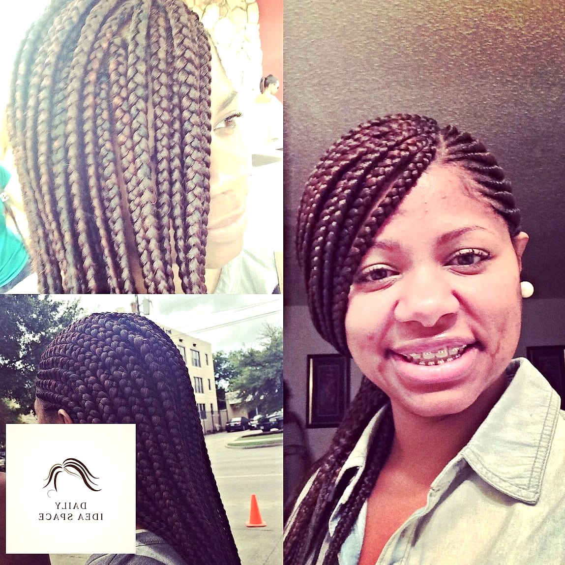 22 Ghana Braids Ideas That Will Transform Your Look 13 Ghana Cornrows With Box Braids