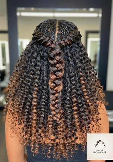 25 Goddess Braids Hairstyles Ideas That Are Dreamy and So Inspiring 16 Goddess Braids with a Fishtail Twist