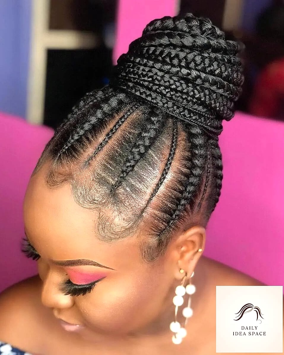 25 Goddess Braids Hairstyles Ideas That Are Dreamy and So Inspiring 22 Goddess Braids Half Bun