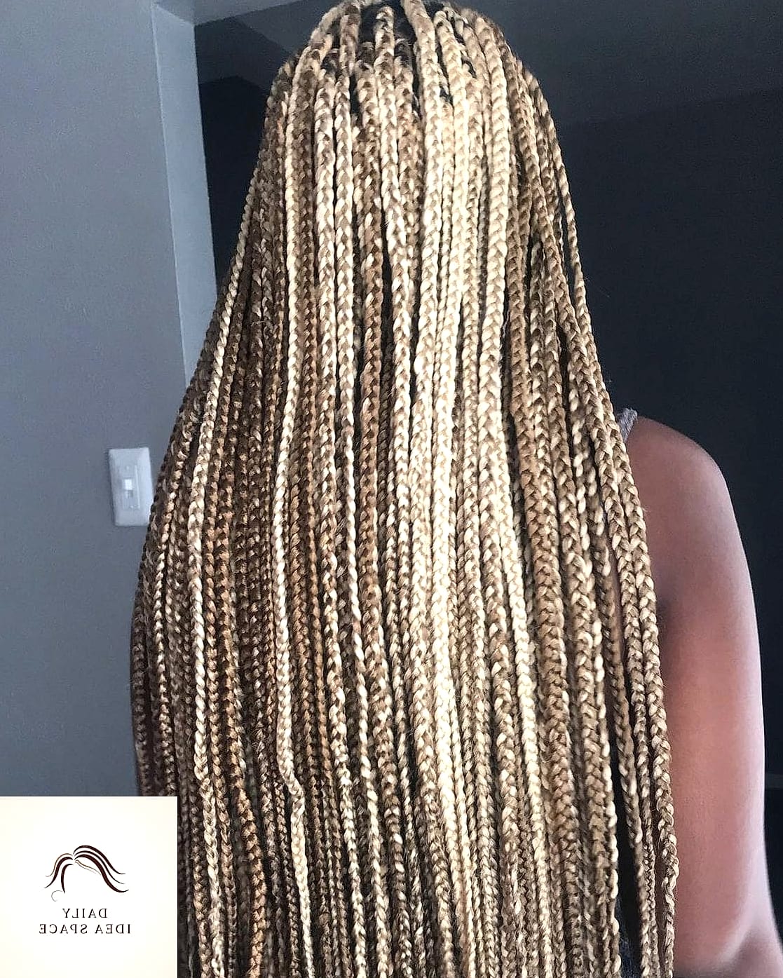 Golden Brown Passion Twist Braids
