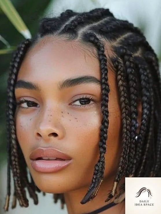 Gorgeous Short Thick Braids
