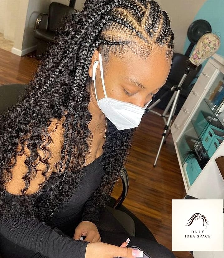 30 Braid Hairstyles For Black Women Ideas You Need to Try Next 16 Half-Up Braided Style