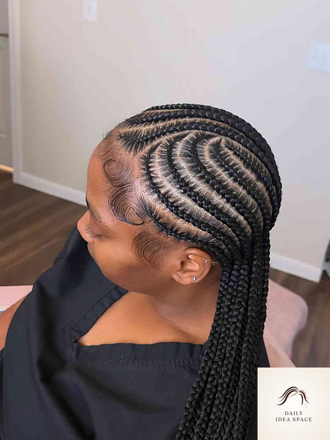 Intricate Feed-In Braids with Elegant Patterns